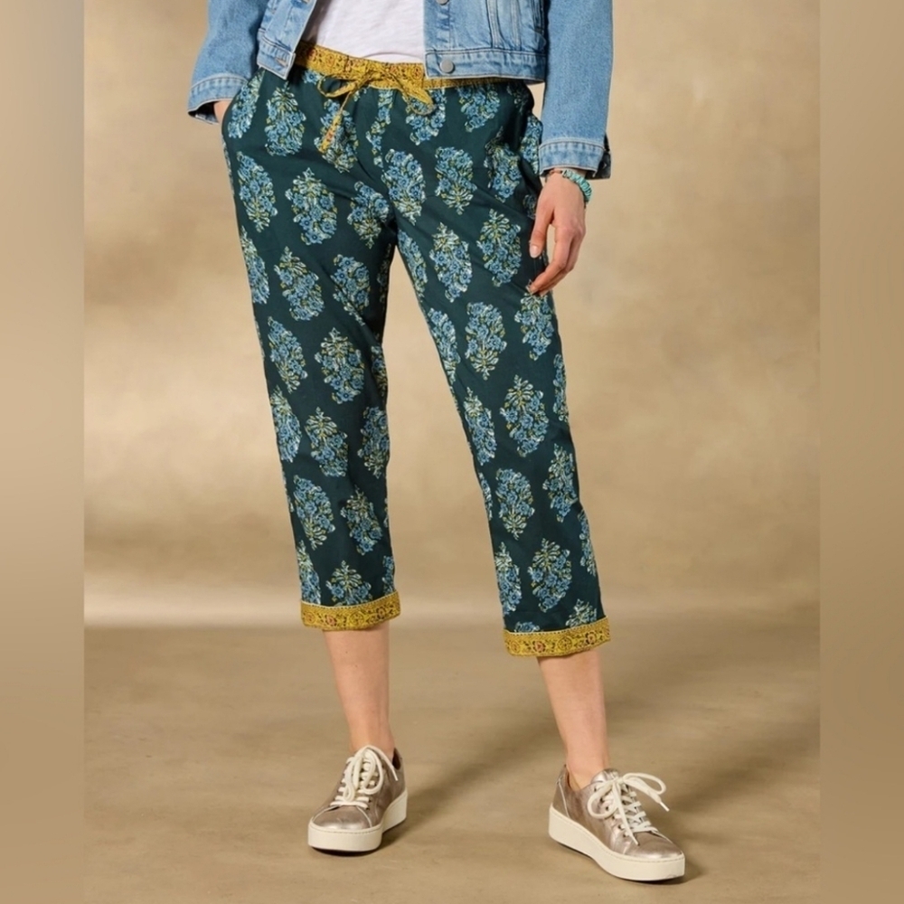 NWT Sundance Leia Pants Size Medium Pond Casual Wear